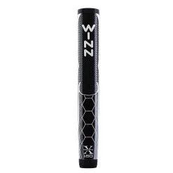 Winn Golf Pro X Putter Grip - 1.60" Black Silver
