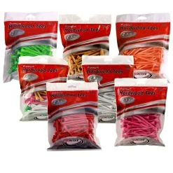 ProActive Premium Sports Hardwood Golf Tees 2.75"