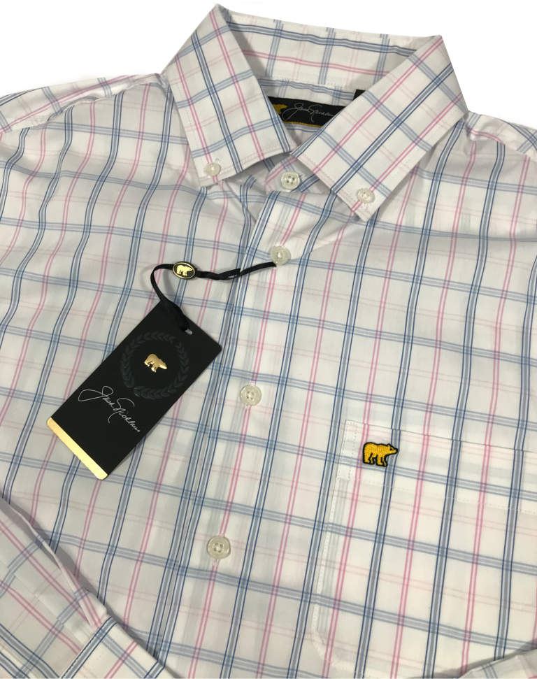Callaway Jack Nicklaus Black Label By Perry Ellis Plaid Button Down Shirts - Image 2