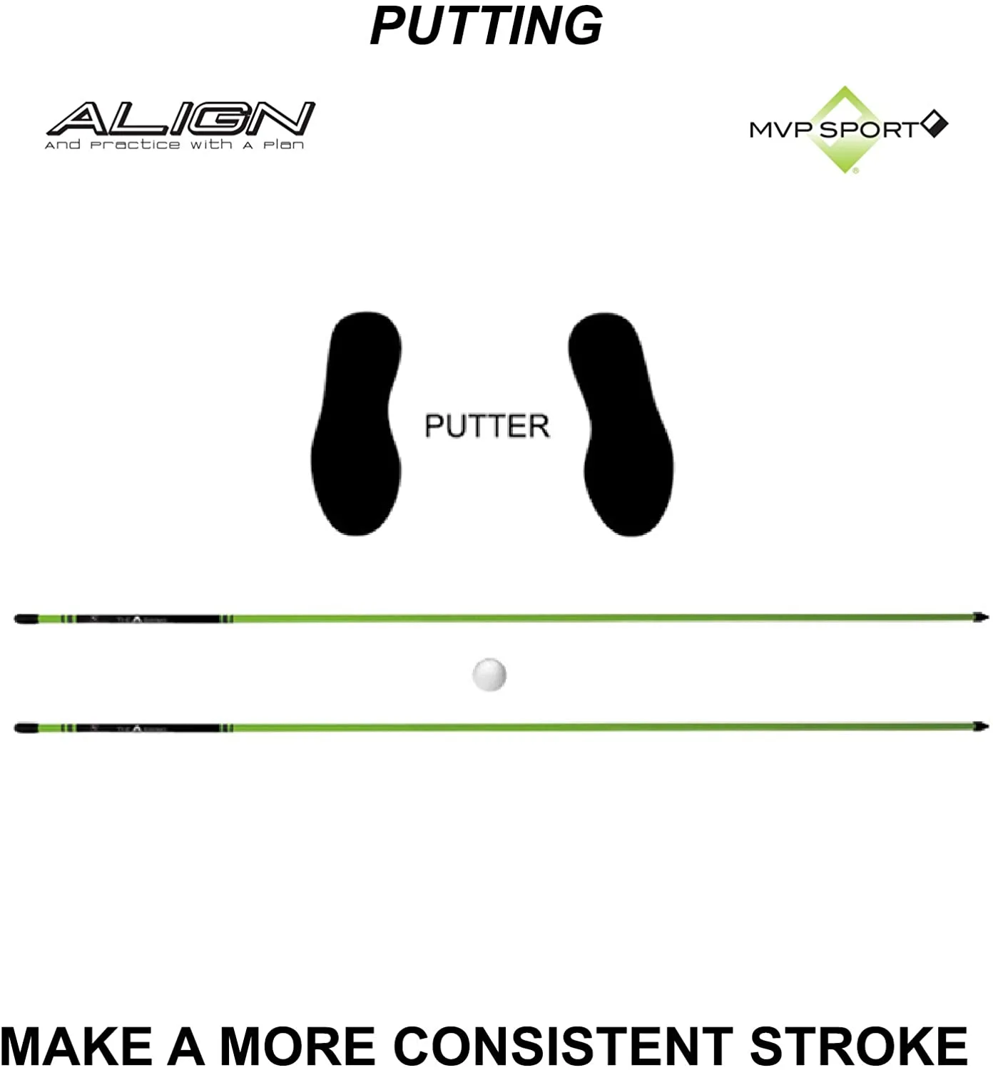 J&M Golf Alignment Rods - MORODZ - 2 Pack - Image 6