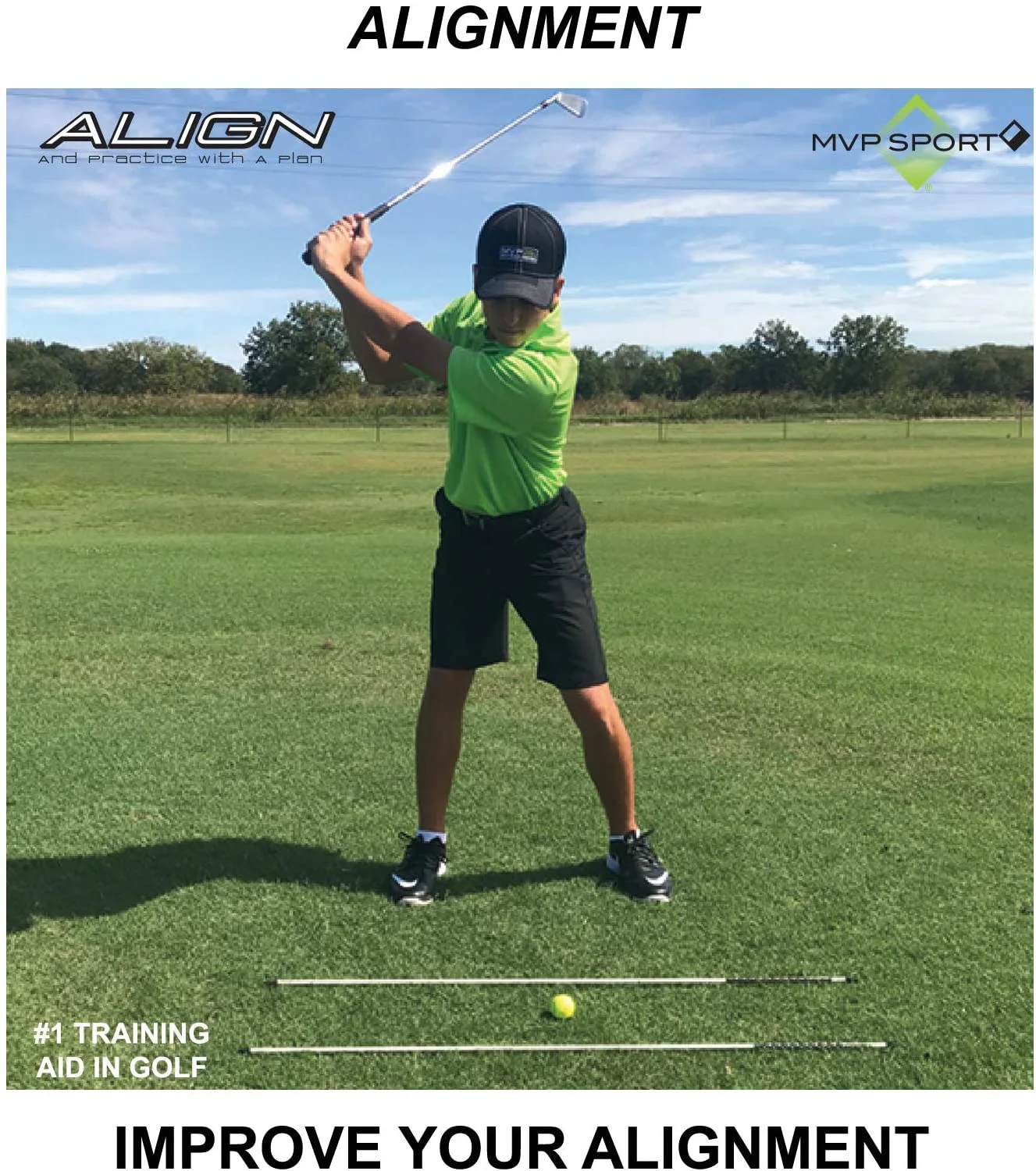 J&M Golf Alignment Rods - MORODZ - 2 Pack - Image 7