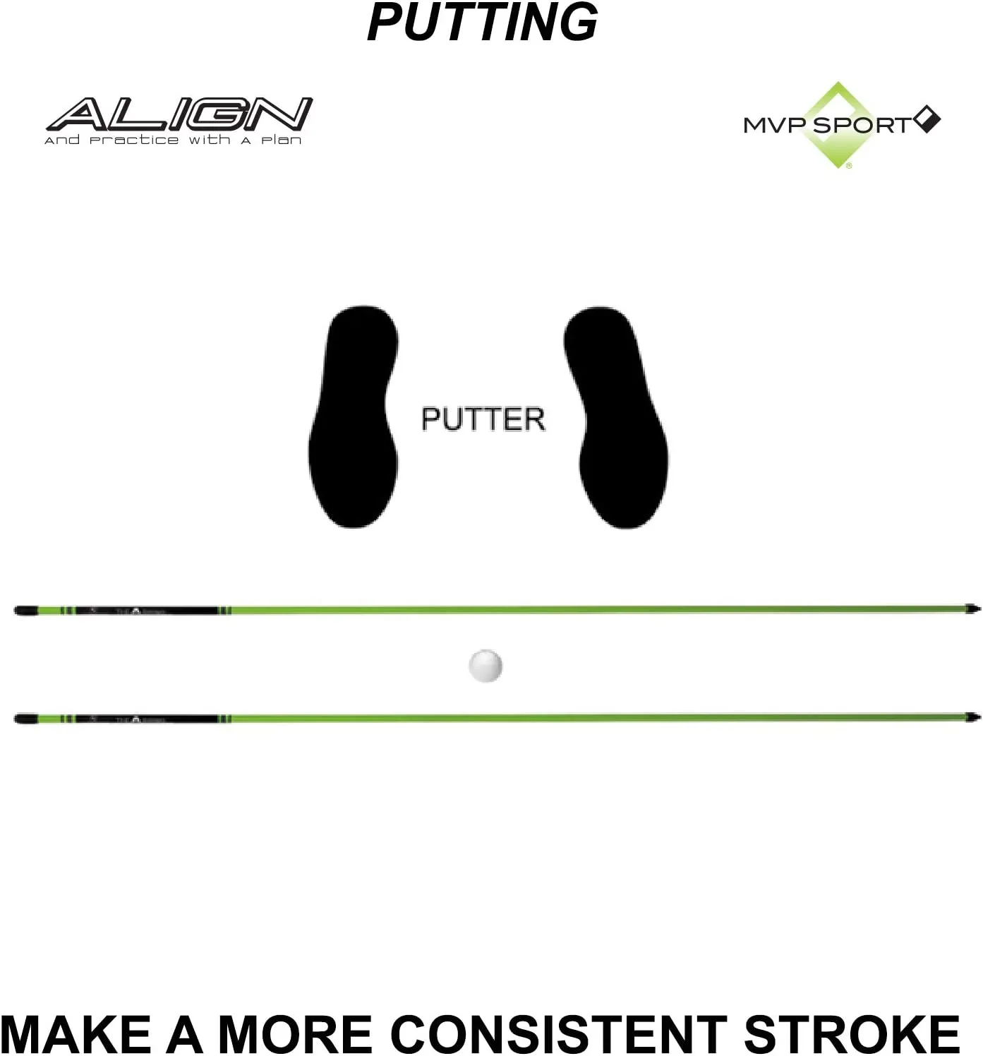 Proactive MVP Sport Golf Alignment Sticks 2-Pack - Image 12