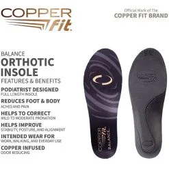 Proactive Copper Fit Balance Orthotic Insoles
