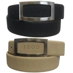 GE Wholesale Izod Golf Genuine Leather Textured Belts