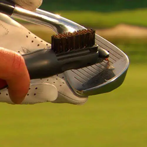 CaddiesShack Frogger Golf BrushPro Retractable Golf Club Brush With Groove Cleaner - Image 8