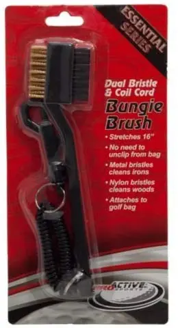 Proactive Club Brush Dual Bristle & Coil Cord Bungie Brush - Image 3
