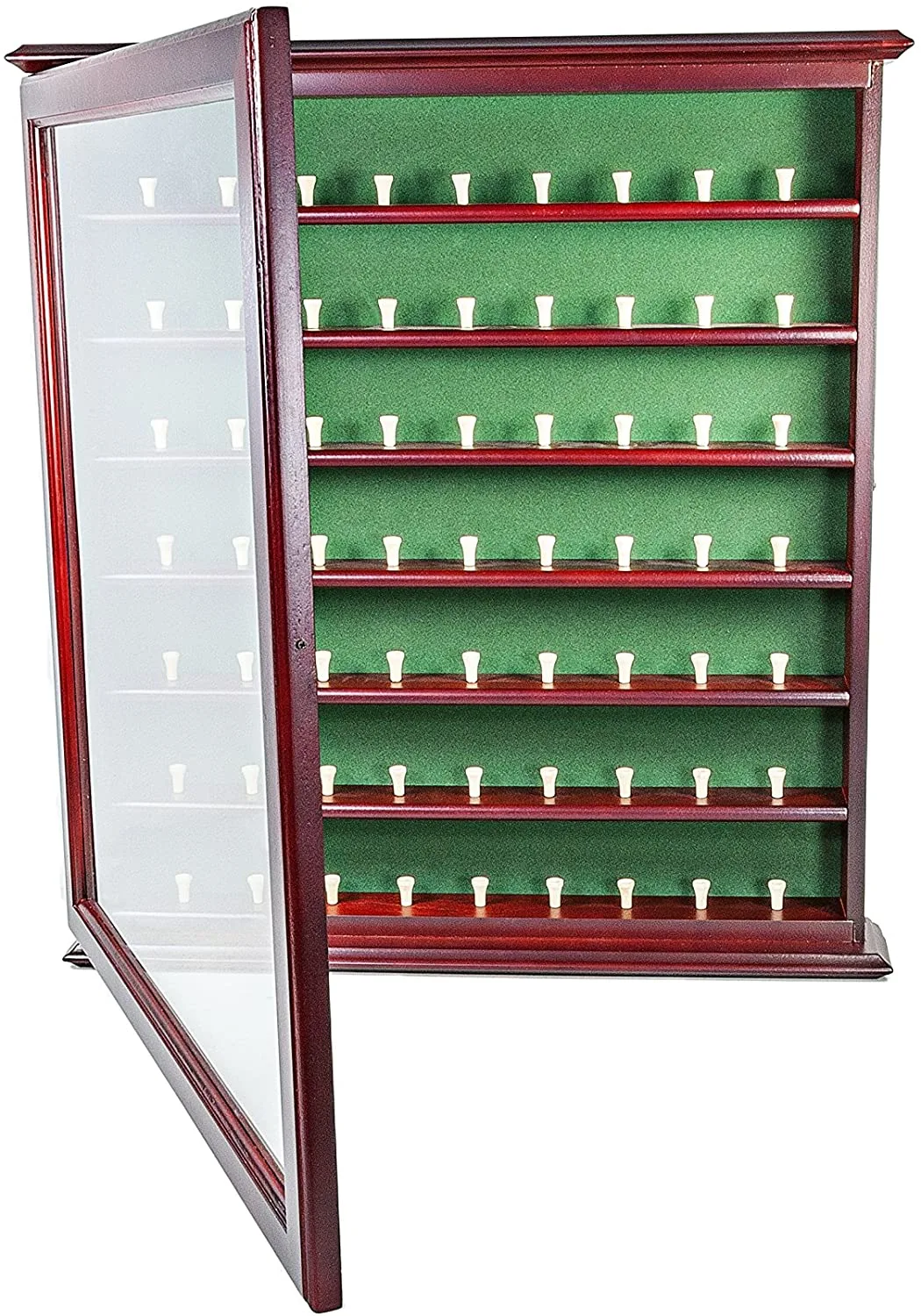 J&M Clubhouse Collection Executive Golf Ball Display Cabinet - Image 4