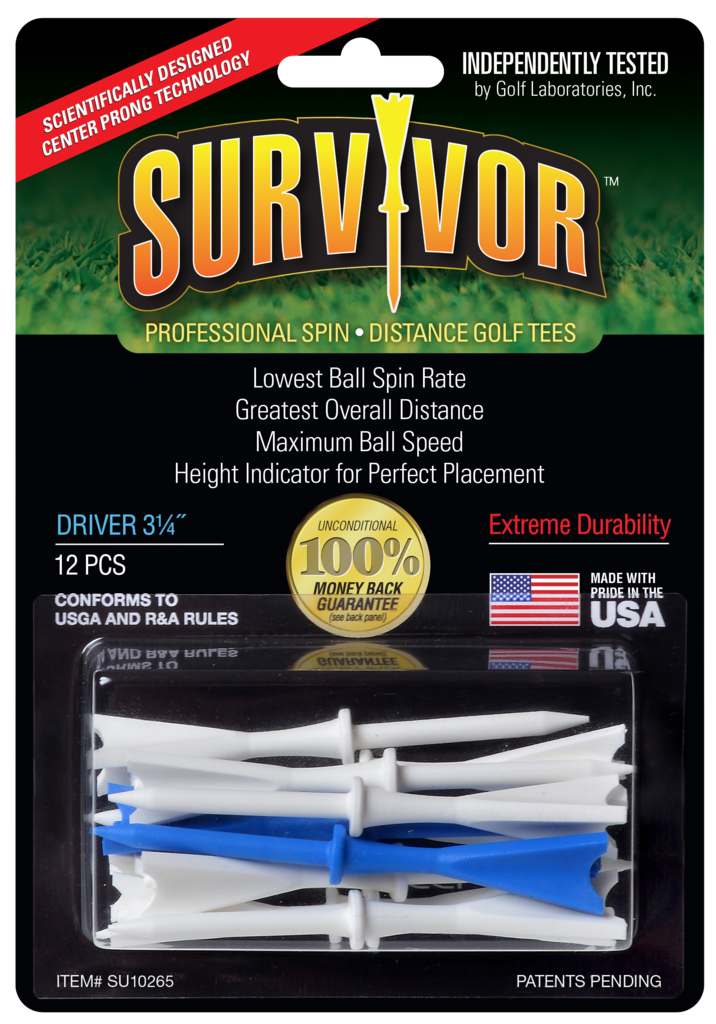 Proactive Survivor Professional Spin Distance Golf Tees - Image 3