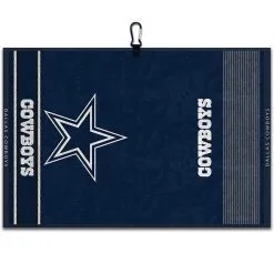 WinCraft NFL Face/Club Jacquard Golf Towel
