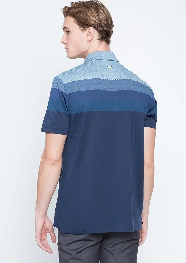 Callaway Jack Nicklaus Black Label By Perry Ellis Engineered Jacquard Polo Shirts - Image 9