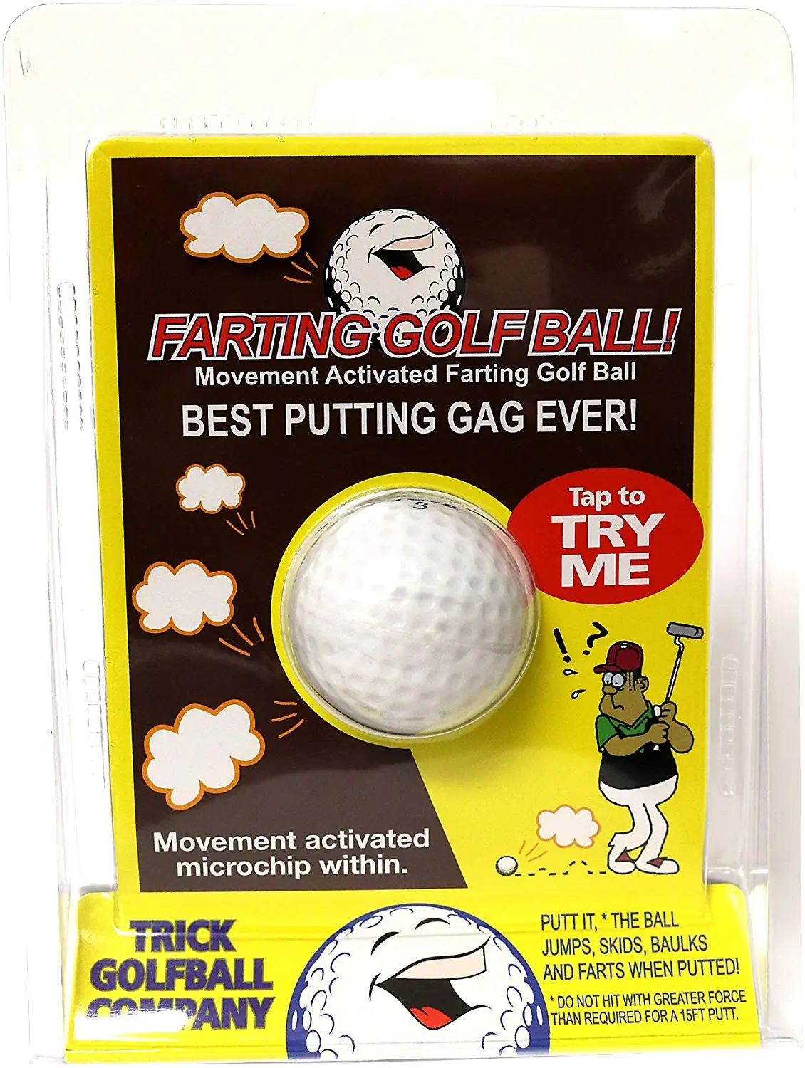Proactive Farting Golf Ball Trick Golfball Company