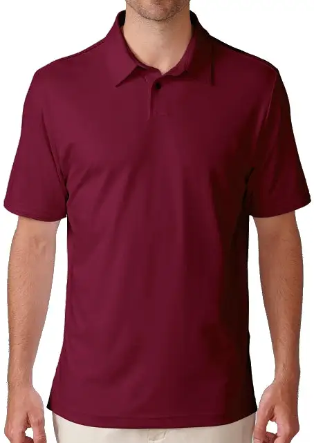 Budget Golf Ashworth Golf Matte Interlock Men's Solid Polo - Image 2