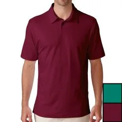 Budget Golf Ashworth Golf Matte Interlock Men's Solid Polo