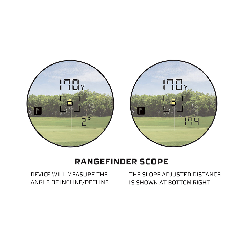 Izzo Golf Callaway Golf 200s Laser Rangefinder, Blue With Slope - Image 6