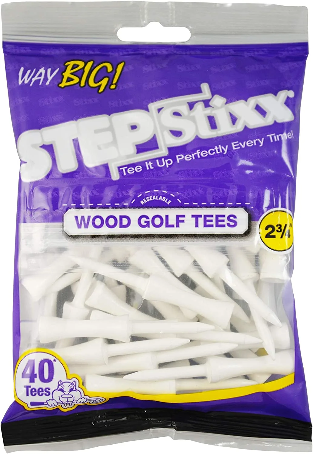 CaddiesShack STEPStixx Golf Tees - 2.75" - Image 5