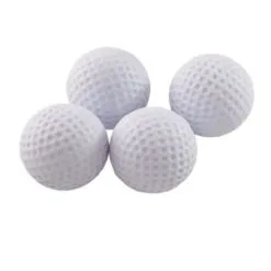 Proactive Short Flight Foam Practice Golf Balls - 4 Pack