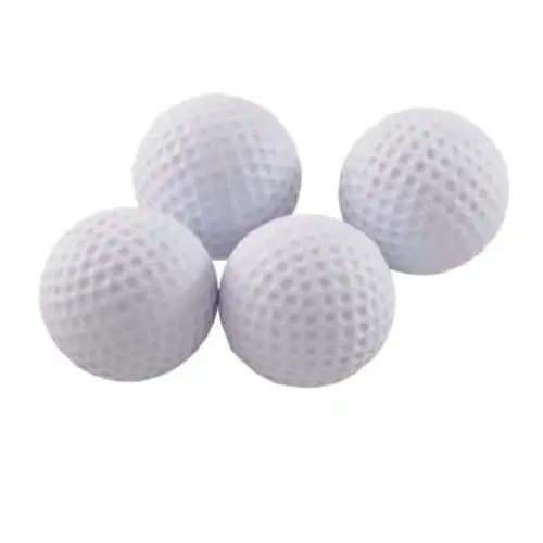 Proactive Short Flight Foam Practice Golf Balls - 4 Pack
