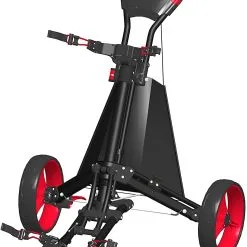 TGIB Spin It Golf Easy Drive 3-Wheel Push Cart