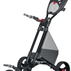 TGIB Spin It Golf GC Pro II Easy Fold 3-Wheel Push Cart