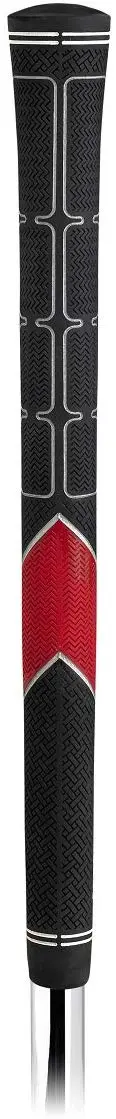 Hireko Lamkin TS1 Golf Grips Black/Red - Image 2