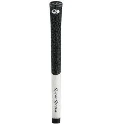 Golf Works SuperStroke Half Cord TX1 Golf Grips - Midsize Black/White