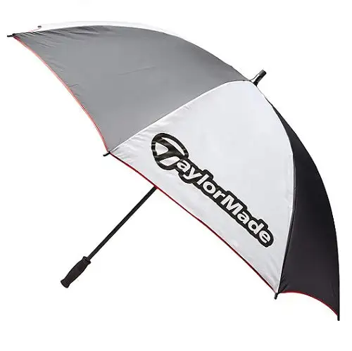 Hireko TaylorMade 60" Single Canopy Umbrella - White & Black