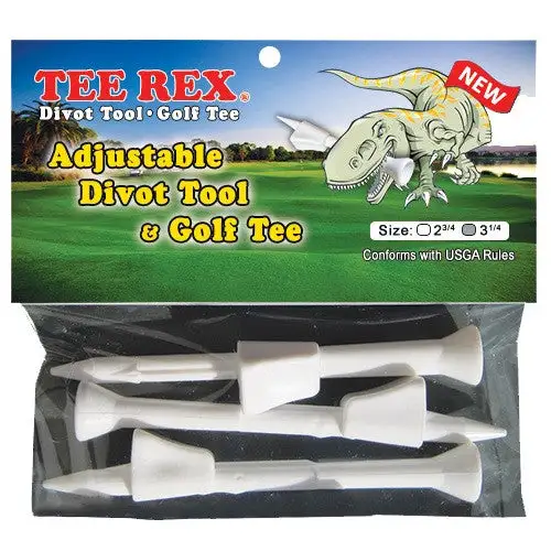 Proactive Tee Rex Multi-Use Adjustable Divot Tool & Golf Tees