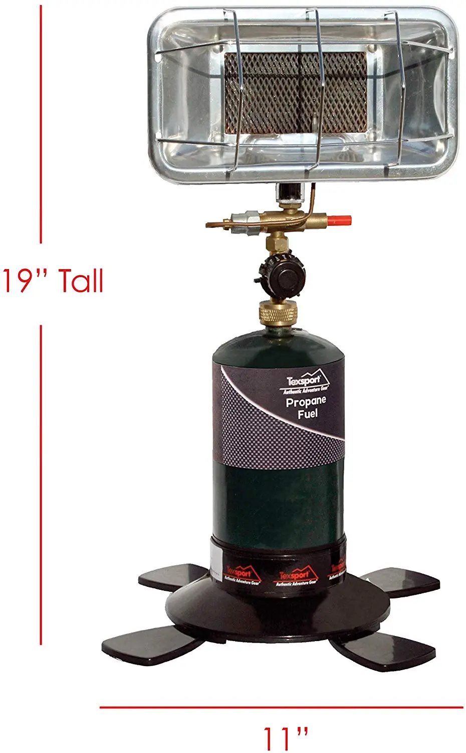 CaddiesShack TexSport Sportsmate Propane Heater Golf Cart Heater - Image 3