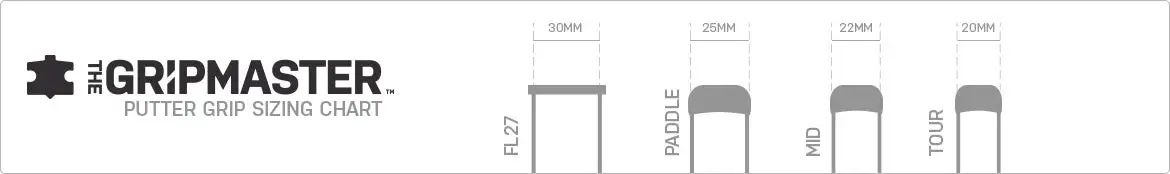 Golf Works The Grip Master "The Roo" Kangaroo Leather Putter Grips - Image 4