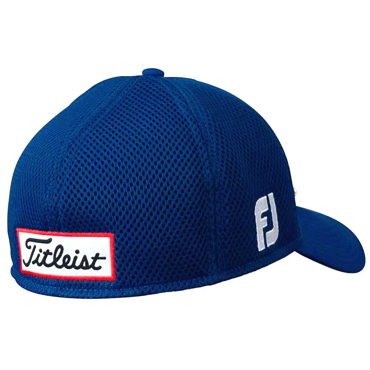 Hireko Titleist Golf Tour Mesh Legacy Fitted Golf Caps - Royal/White - Image 2