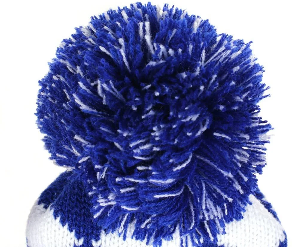 HNM Golf Volf Golf Knit Blue White Diamond Headcover Set - Image 3