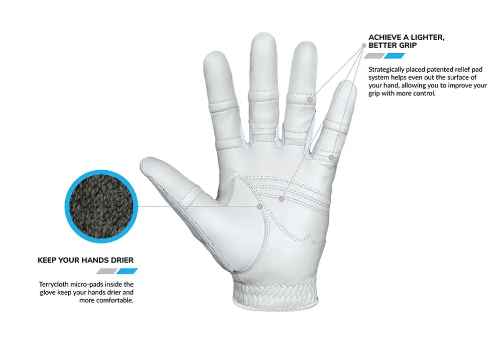 Bionic Golf Women's StableGrip 2.0 Glove - Periwinkle - Image 5
