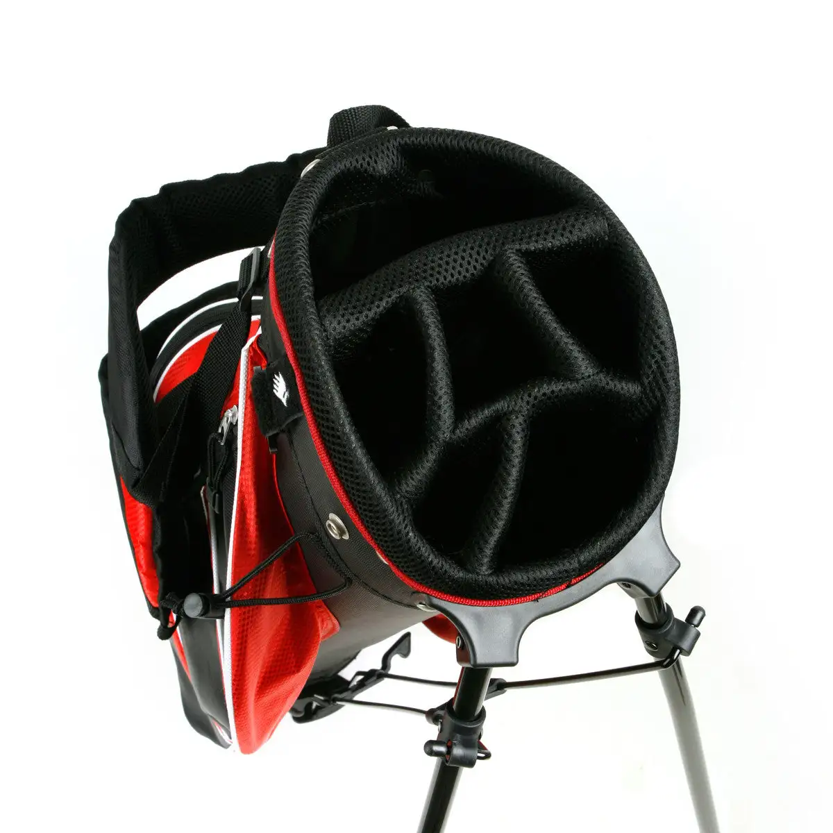 Hireko Affinity ZLS Stand Golf Bag Black/Red - Image 2