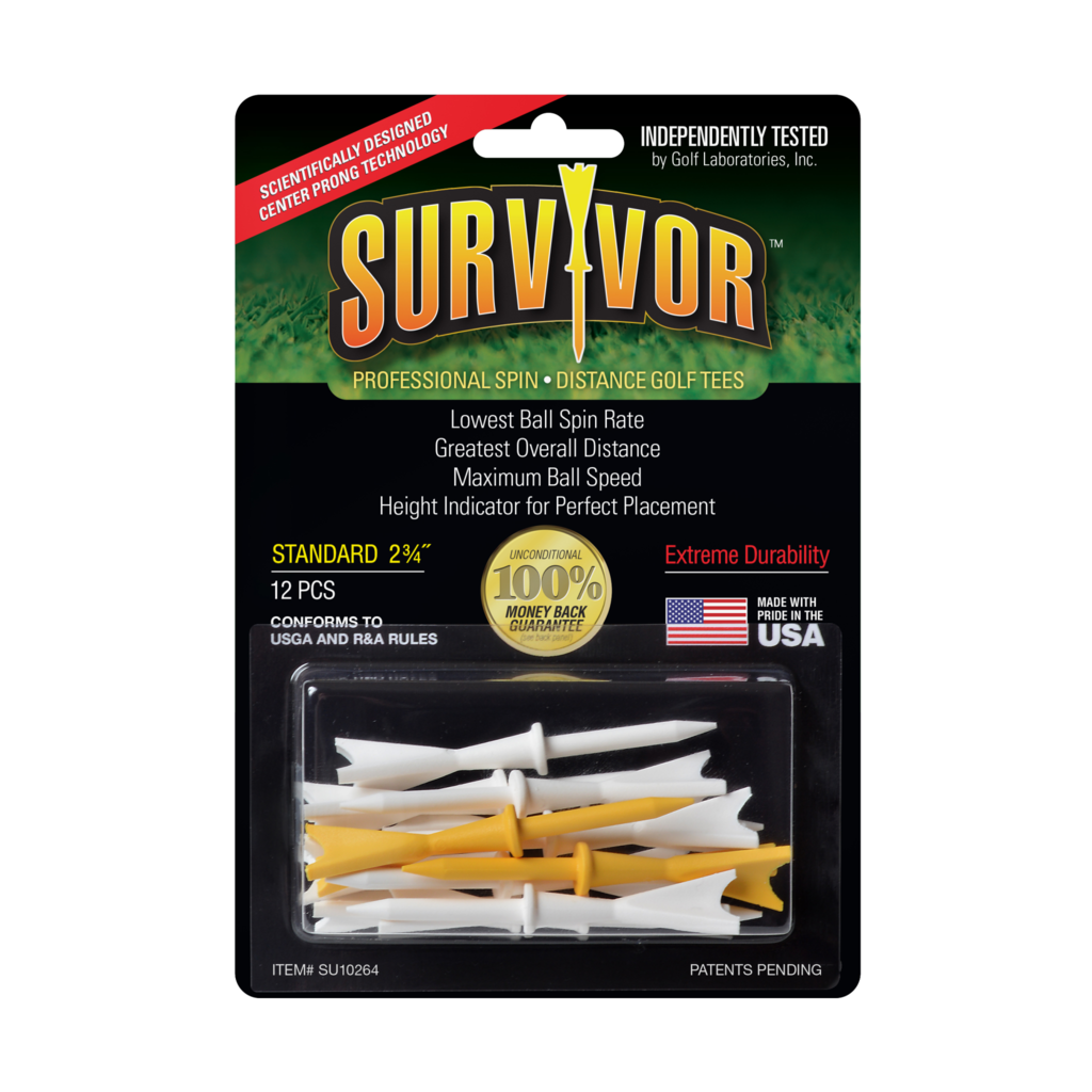 Proactive Survivor Professional Spin Distance Golf Tees - Image 2