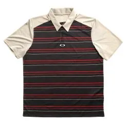 CaddiesShack Oakley Golf Mens Ordnance Short Sleeve Polo
